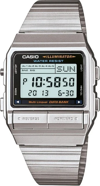 Casio Databank DB-380-1DF kol saati