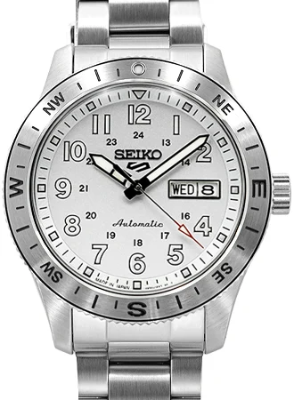 Seiko 5 Japan Seiko 5 Sports “Field Series” White Ref. HDB007J HDB007J/SKO 48.5 mm kol saati
