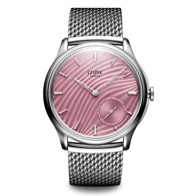 CZAPEK Promenade Plissé Rose plisse-rose kol saati