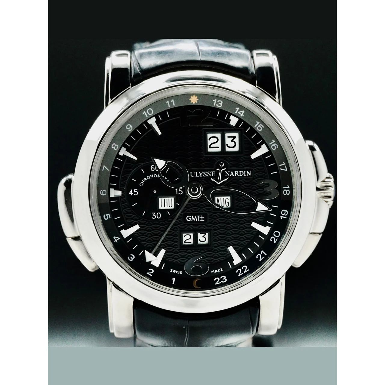 Ulysse Nardin GMT Perpetual 320-60/62 210000050028 42 mm kol saati