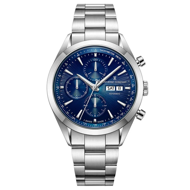 Universe Constant Galactica Chrono Tri-Compax UC8628 kol saati