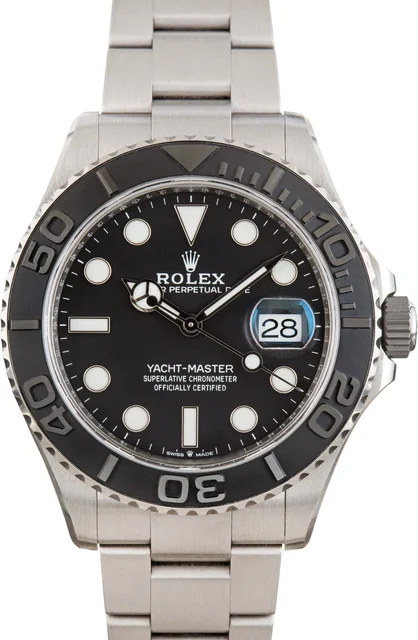 Rolex Yacht-Master 226627 RLX Titanium Black Dial kol saati