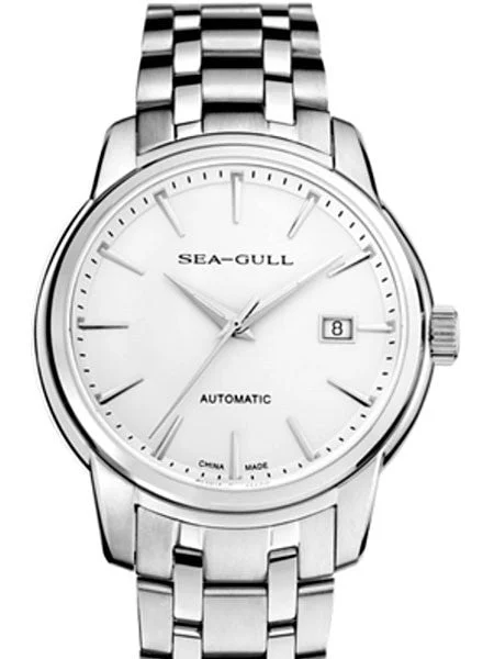 Sea-Gull Automatic Dress Watch with Bracelet and Sapphire Crystal #816.421 kol saati