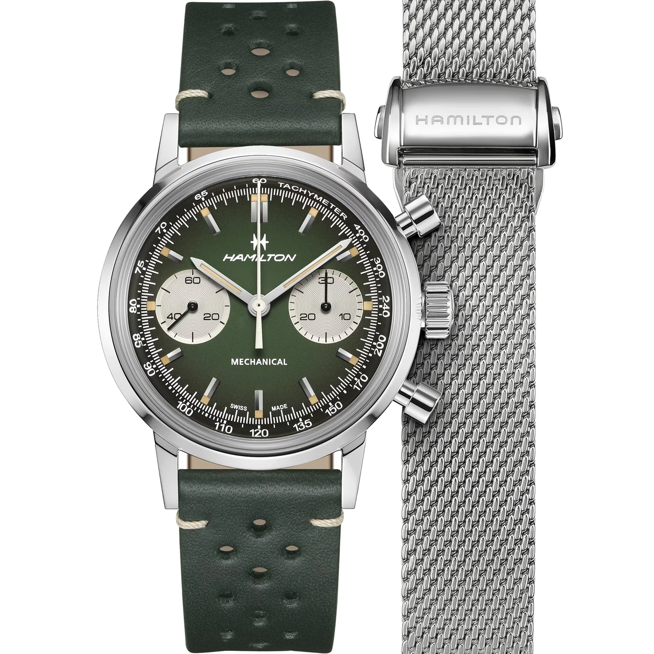 Hamilton American Classic Intra-matic Chronograph H H38429861 40 mm kol saati