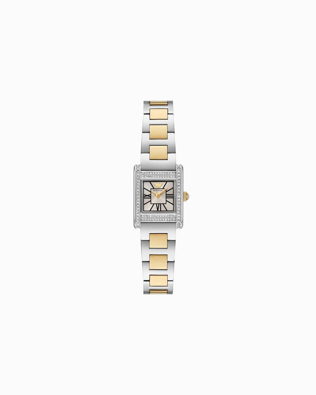 Emporio Armani Two-Hand Gold-Tone Stainless Steel Watch AR11704 26 mm kol saati