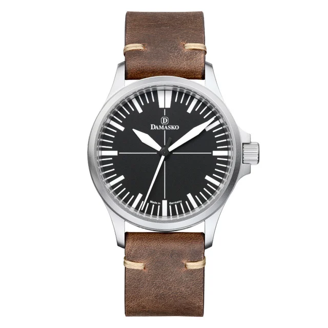 Damasko Swiss Automatic Watch with a 39mm Bead-Blasted Submarine Steel Case #DK30 kol saat