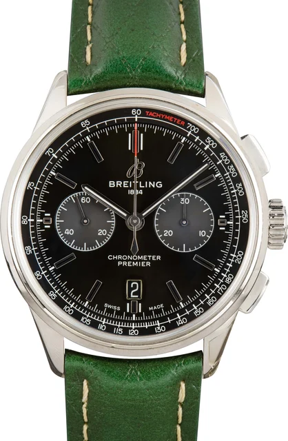 Breitling Premier B01 Bentley British Racing Green AB0118A11L1X1 kol saati