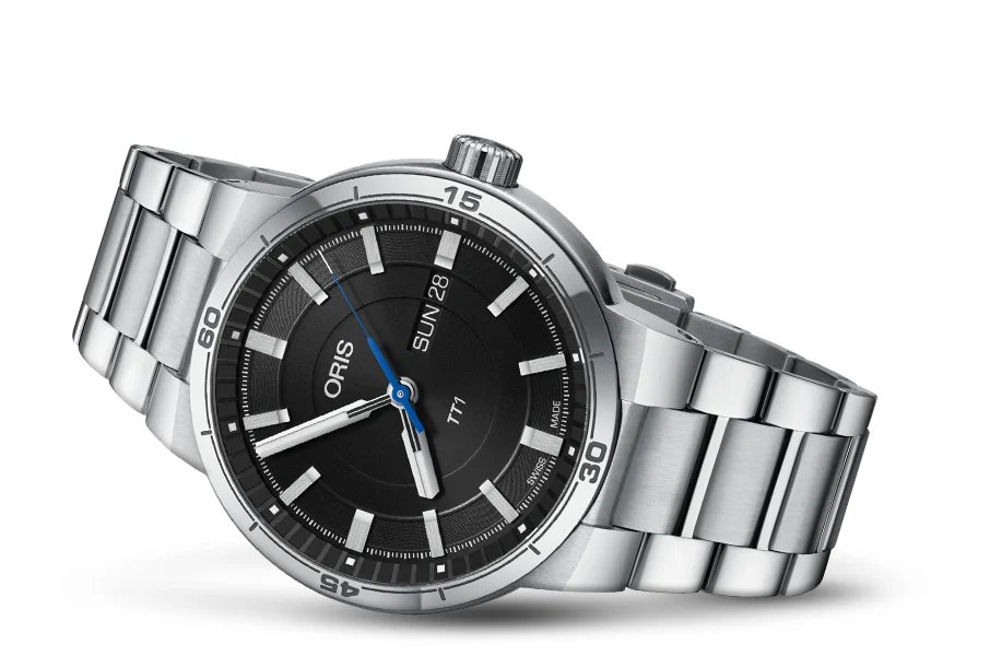 Oris Day Date 01 735 7752 4154-07 8 24 08 42 mm kol saati