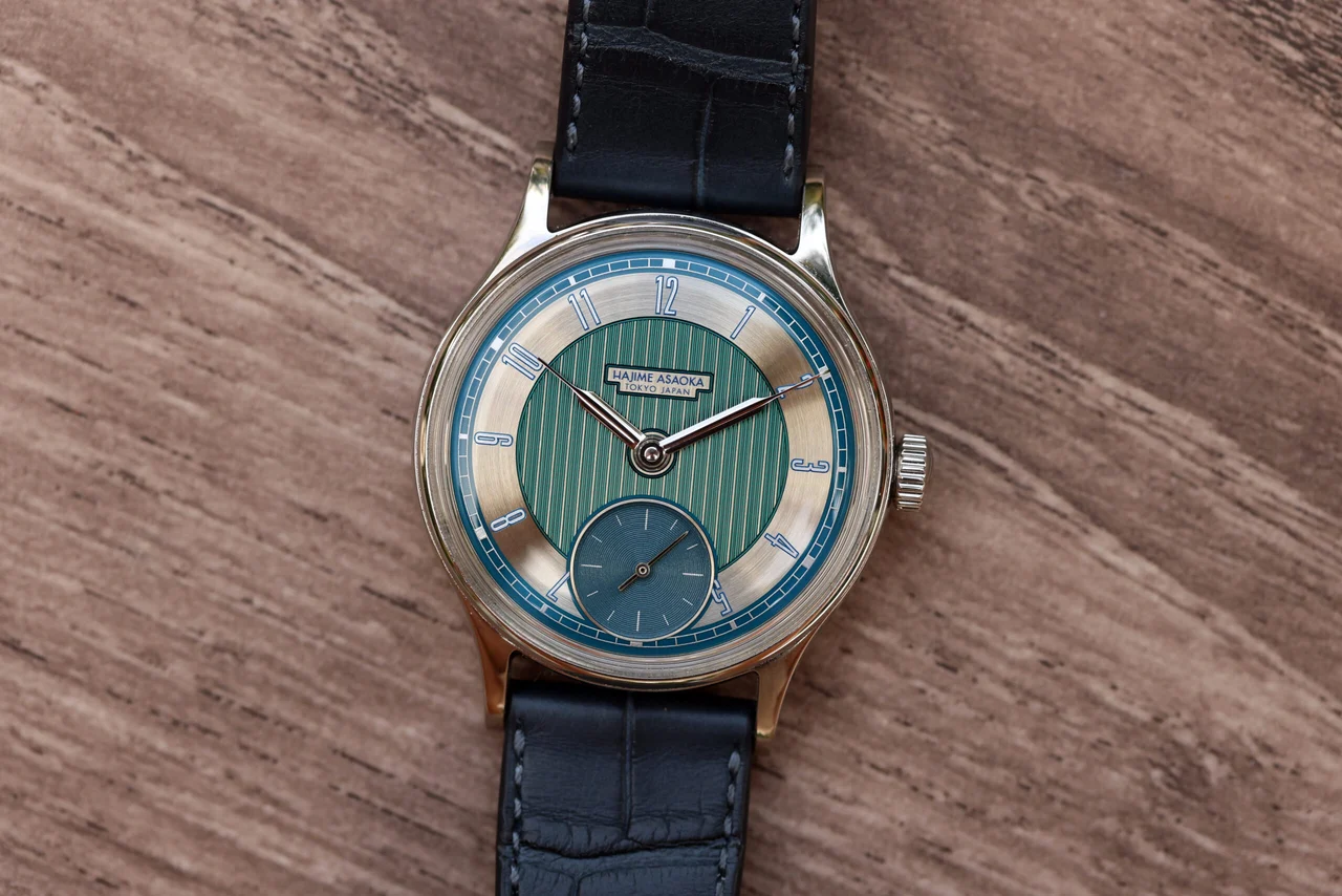 Hajime Asaoka Tsunami “Art Deco” Prototype 37 mm kol saati