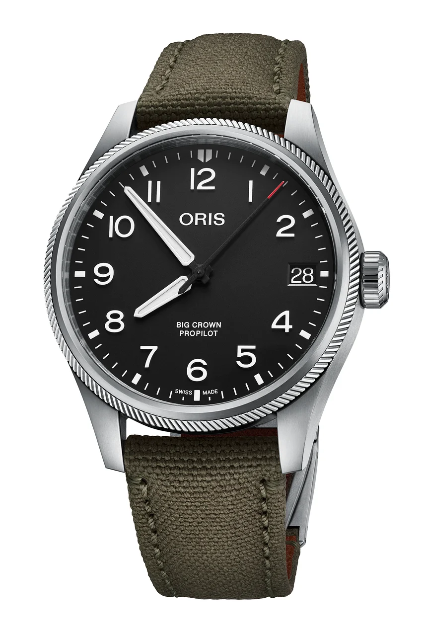 Oris Big Crown ProPilot Big Date 01 751 7761 4164-07 3 20 03LC 41 mm kol saati