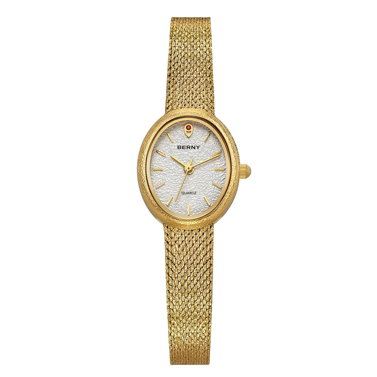 BERNY Women Quartz Dress Gold Watch-2927L 2927L-B kol saati
