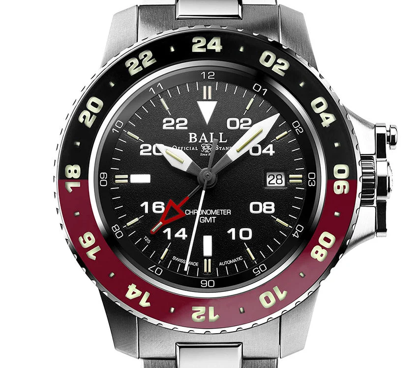 Ball Engineer Hydrocarbon AeroGMT DG2018C-S3CJ-BK 45 mm kol saati