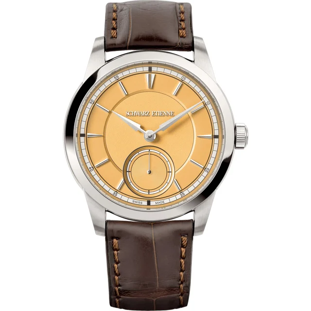 Schwarz Etienne Petite Seconde Gold Dial WCL39PSAS34TICUARD kol saati