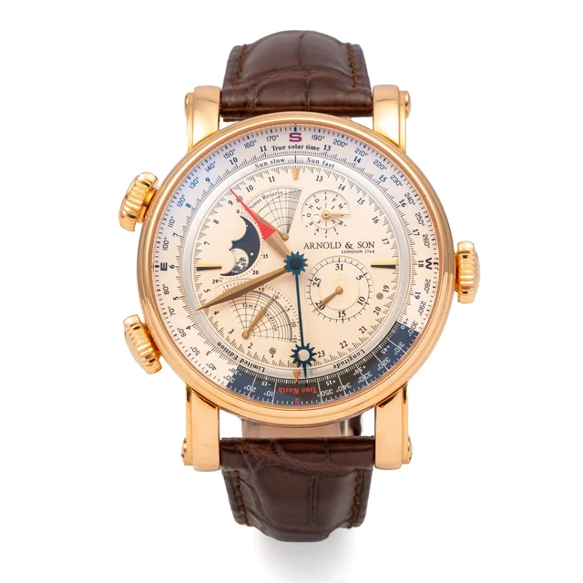 Arnold & Son ARNOLD & SON, REF. 1QPAR.S07A.C20BD, TRUE NORTH PERPETUAL, No. 33/50, PINK GO