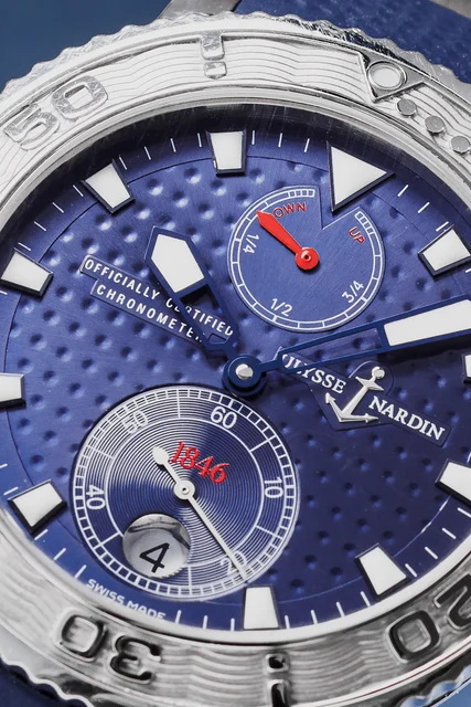 Ulysse Nardin Marine Blue Max B+P kol saati