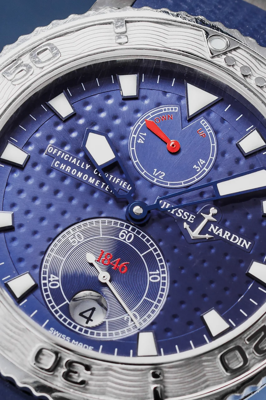 Ulysse Nardin Marine Blue Max B+P 40 mm kol saati