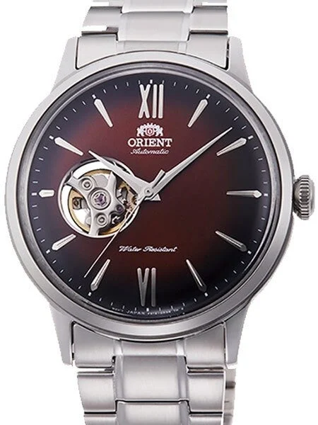 Orient Helios Open-Heart Automatic Dress Watch with Bracelet #RA-AG0027Y10A kol saati