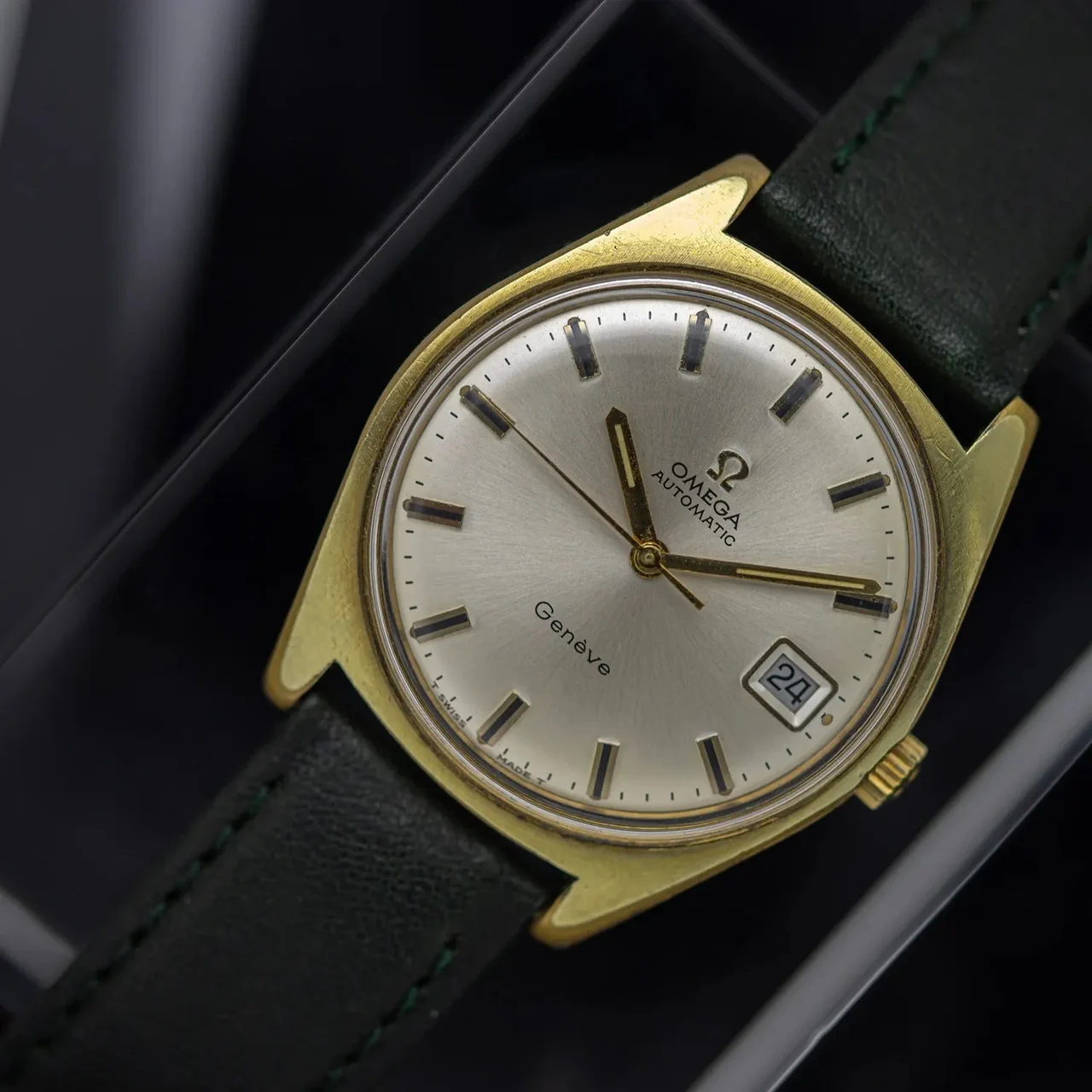 OMEGA Geneve, Ref. 166.041, Cal. 565, Men’s Dress Vintage Watch, 1 34 mm kol saati