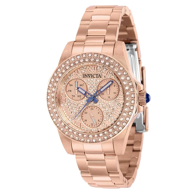 Invicta Angel Watch - 34mm, Rose Gold (39244) kol saati