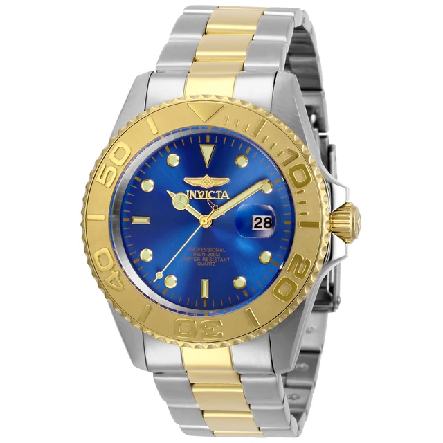 Invicta Pro Diver Abbysor Watch - 43mm. Steel. Gold (29949) kol saati