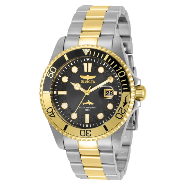 Invicta Pro Diver Currentwave Watch - 43mm. Steel, Gold (30944) kol saati