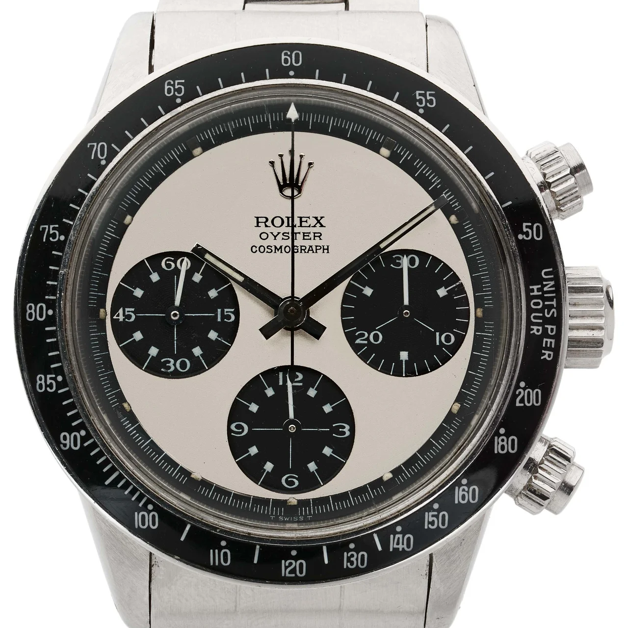 Rolex Vintage Daytona 6263 Black Sigma Dial 36 mm kol saati