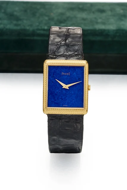 Piaget PIAGET REF. 9152, LAPIS LAZULI DIAL; 18K YELLOW GOLD kol saati