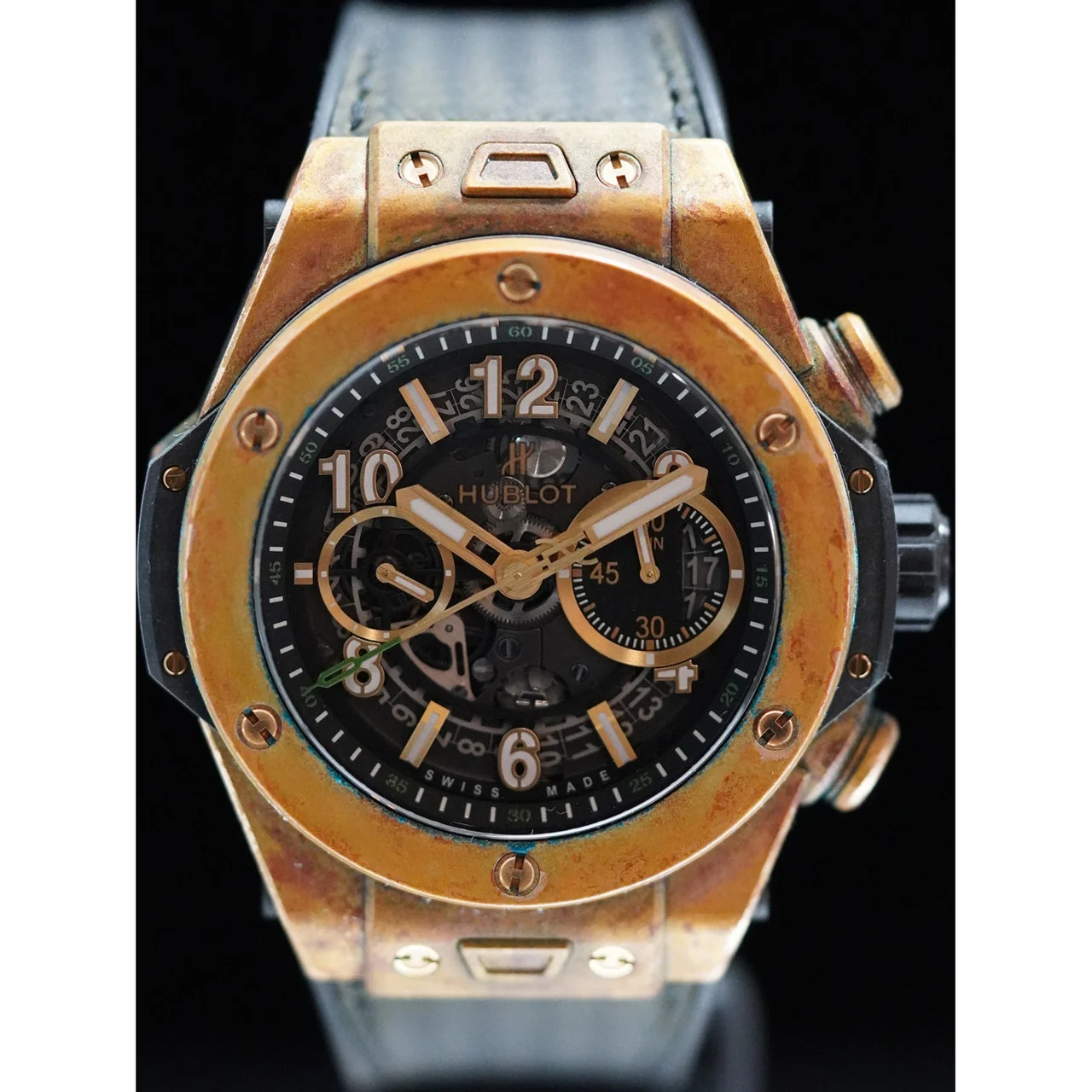 Hublot Big Bang Unico Bavaria 210009N32345 45 mm kol saati