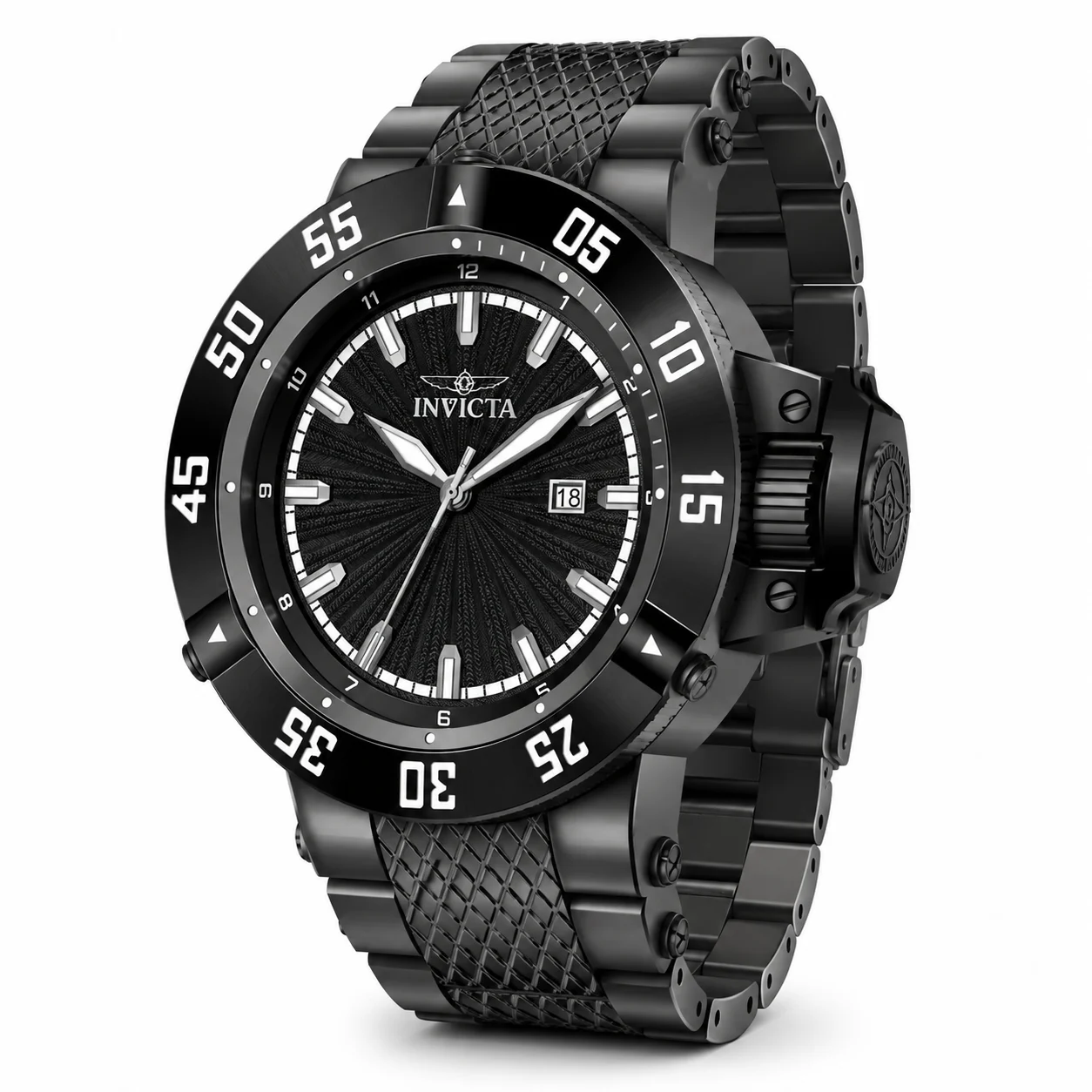 Invicta Subaqua Noma III Watch - 50mm, Gunmetal (50794) 50 mm kol saati