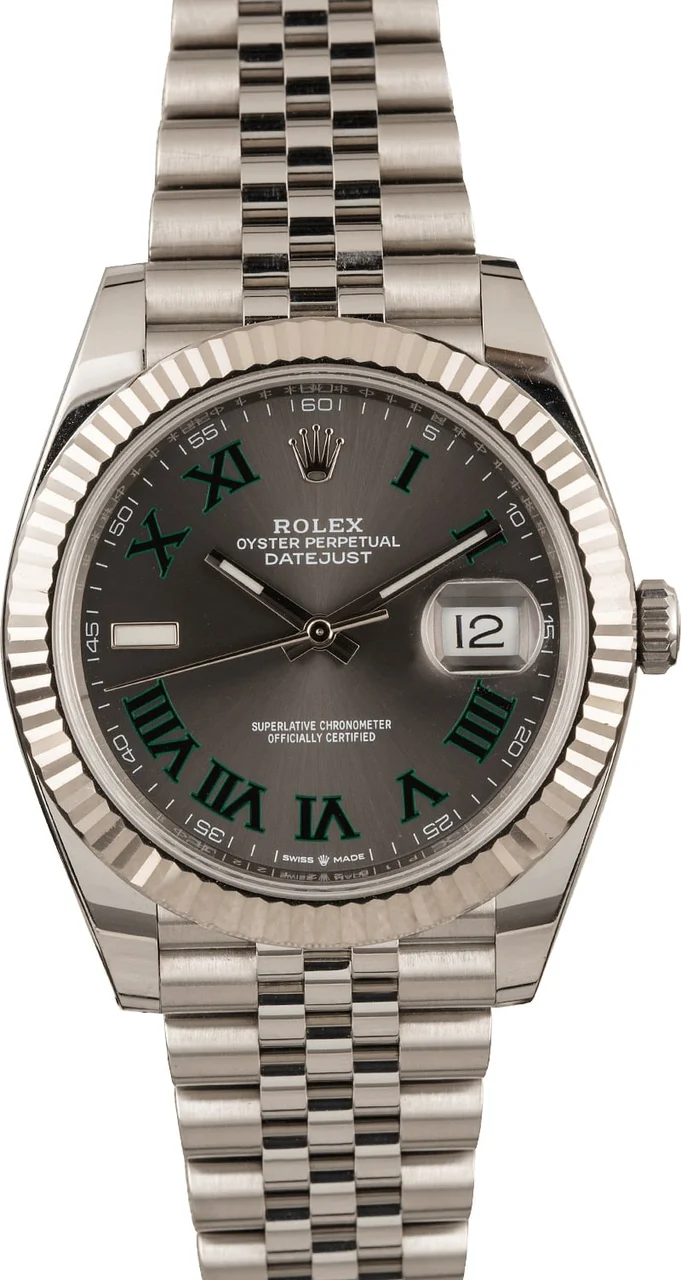 Rolex Datejust II Ref 126334 Slate Roman Dial 126334GYRJ 36 mm kol saati