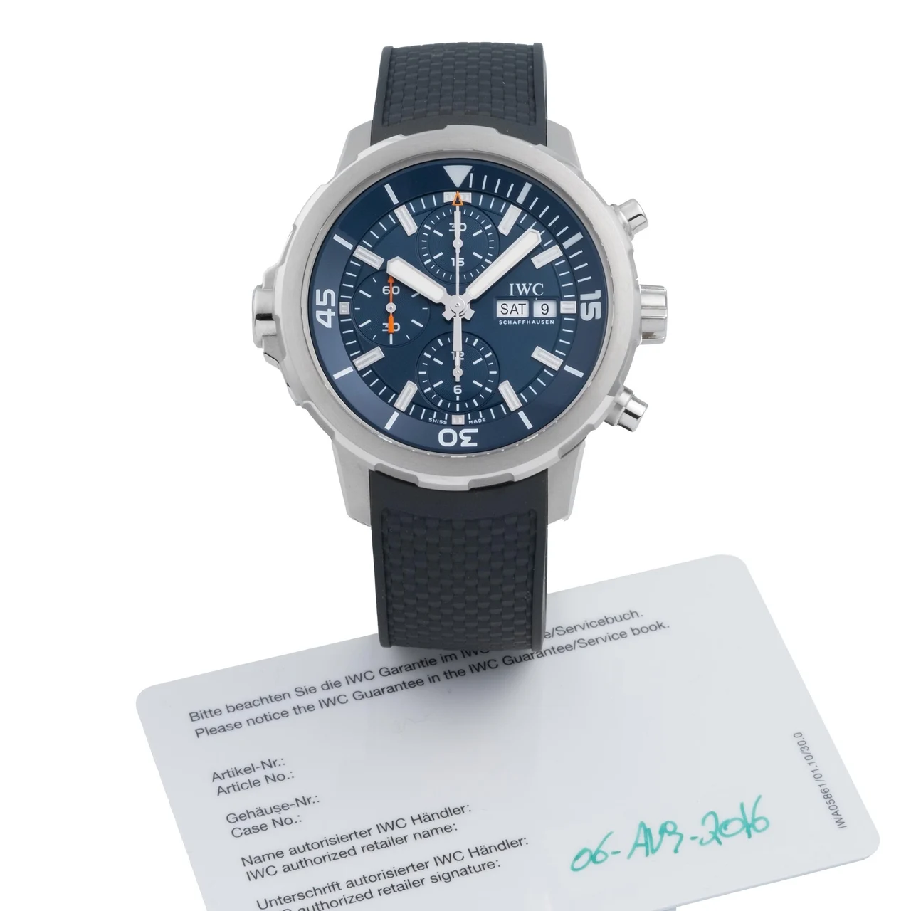 IWC Switzerland IW3768 kol saati