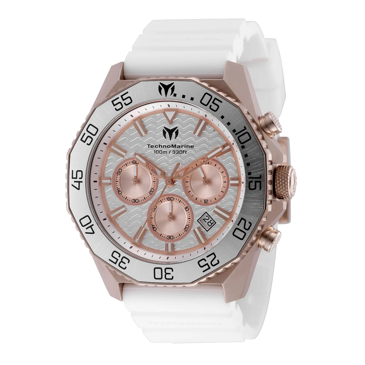 Technomarine Mare Vivo Watch - 44mm. White (TM-225075) 44 mm kol saati