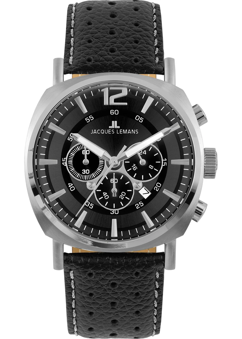 Jacques Lemans Lugano 1-1645T 46 mm kol saati