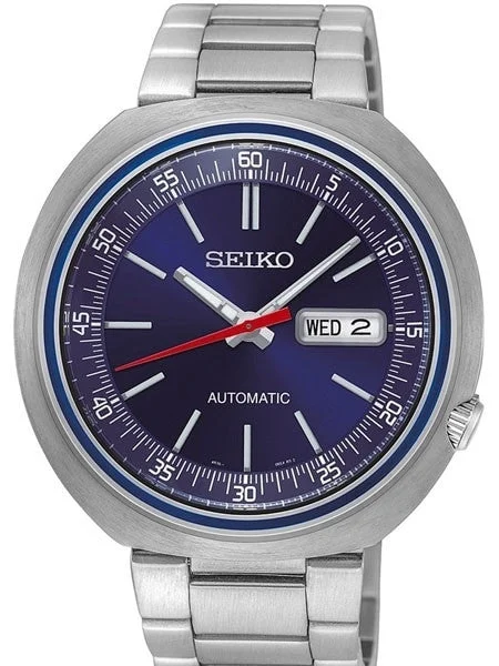 Seiko Recraft Automatic 24-Jewel Watch with a 44mm Turtle-Style Case #SRPC09K1 kol saati