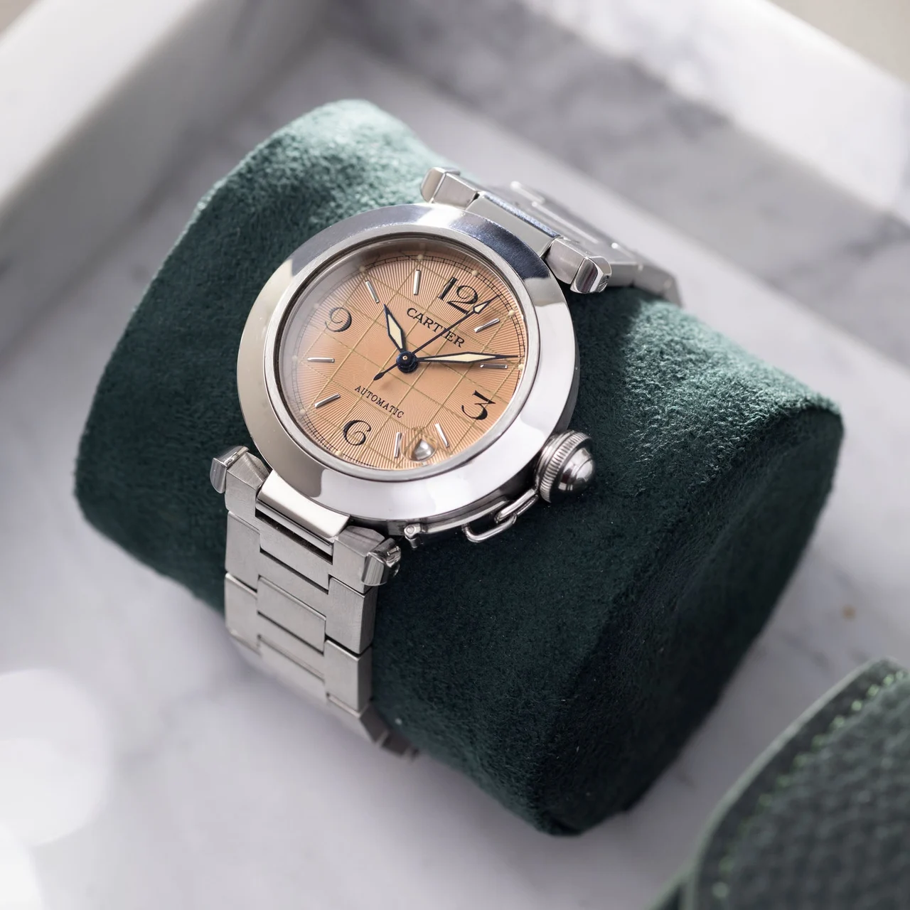 Cartier Pasha W-1709 36 mm kol saati