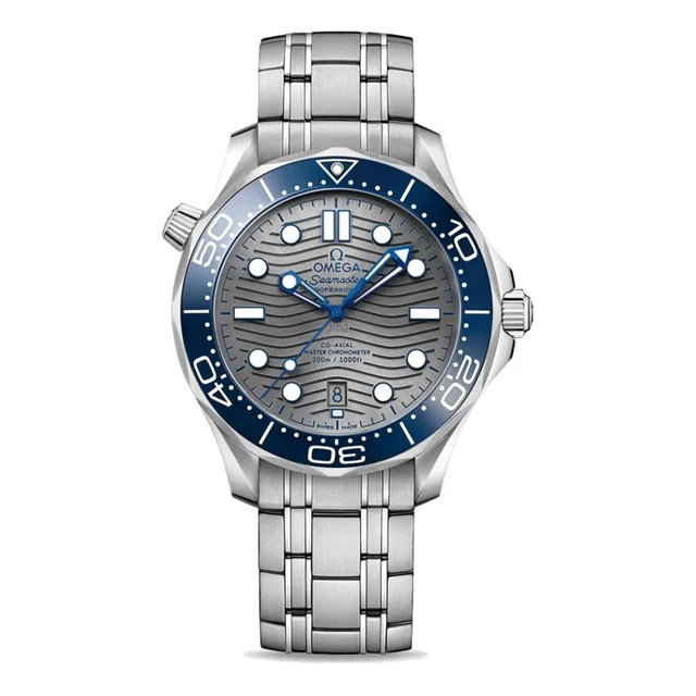 OMEGA Seamaster Diver 300M 42mm - Grey on Bracelet O21030422006001 kol saati