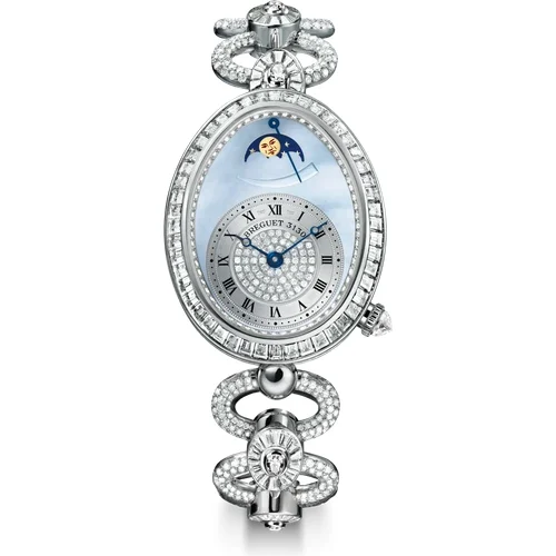 Breguet Reine de Naples Phase de Lune 8909 8909BB/VD/J29 38.5 mm kol saati