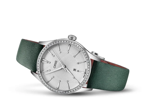 Oris Artelier Date Diamonds 01 561 7724 4951-07 5 17 35FC kol saati