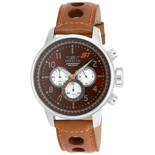 Invicta Rally Champion Watch - 48mm. Light Brown (16015) kol saati