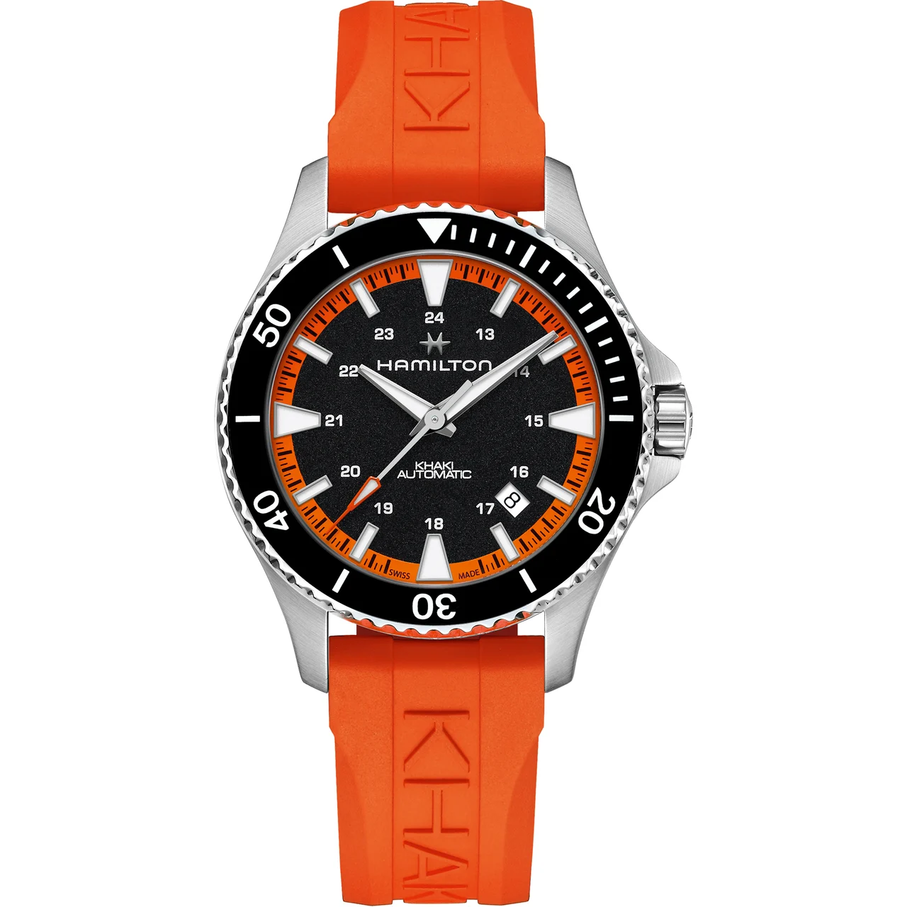 Hamilton Khaki Navy Scuba Auto H82395331 40 mm kol saati