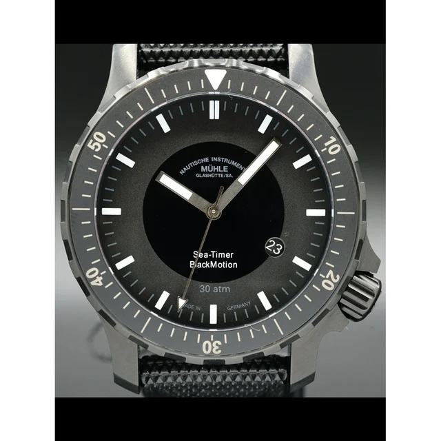 Muhle Glashutte Mühle Glashütte Sea-timer Blackmotion M1-41-83-NB 210000025057 kol saati