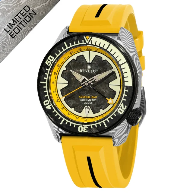REVELOT Admiral GMT R10-CB4CBML kol saati