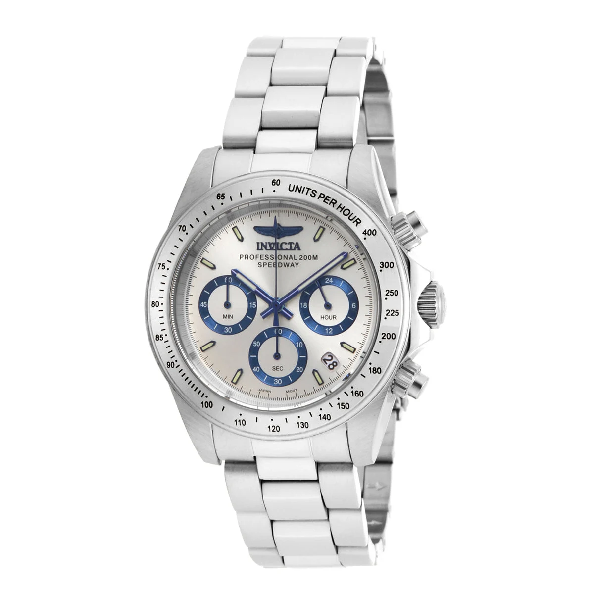Invicta Speedway Torvane Watch - 39.5mm, Steel (17311) 39.5 mm kol saati