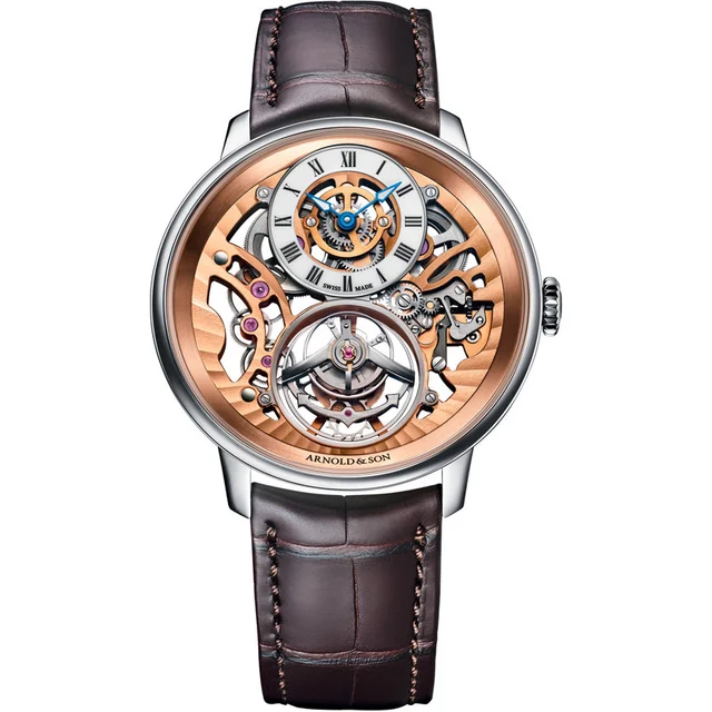 Arnold & Son Ultrathin Tourbillon Skeleton Platinum 1UTBX.Z01A.C245X kol saati