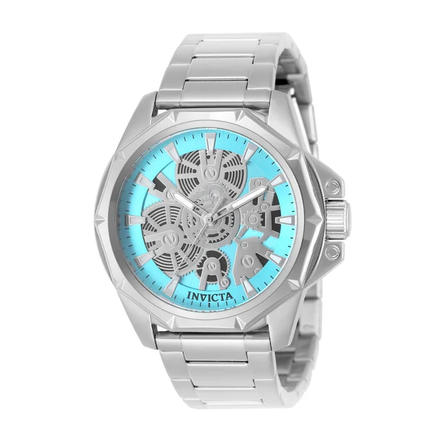 Invicta Vellic Objet D Art Watch w/ Skeleton Dial - 44mm. Steel (50379) kol saati
