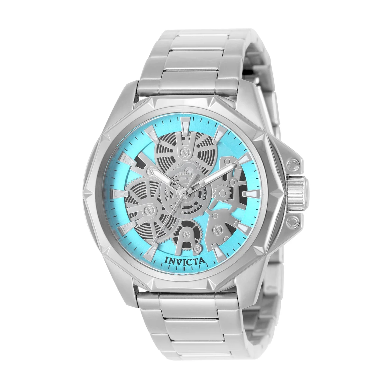 Invicta Vellic Objet D Art Watch w/ Skeleton Dial - 44mm. Steel (50379) 44 mm kol saati