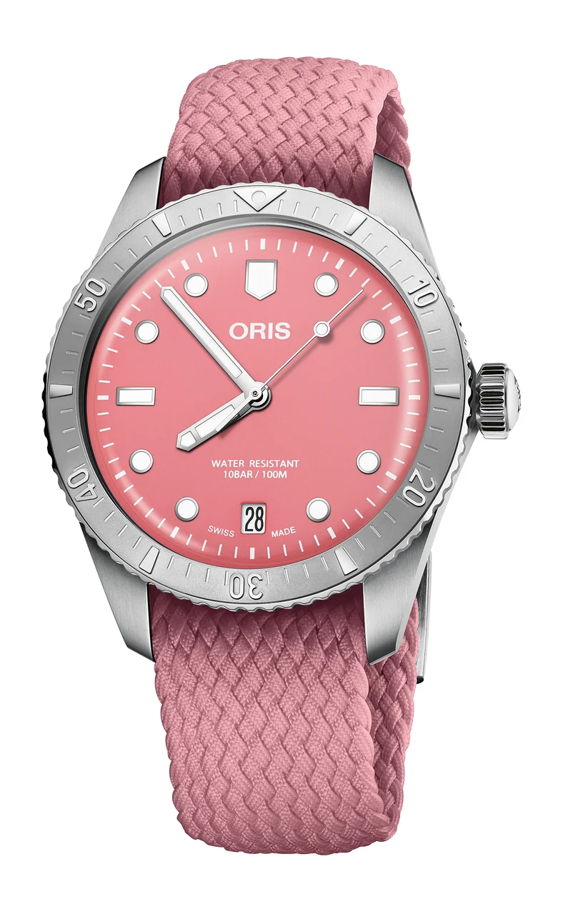 Oris Divers Sixty-Five Cotton Candy 01 733 7771 4058-07 3 19 04S 38 mm kol saati