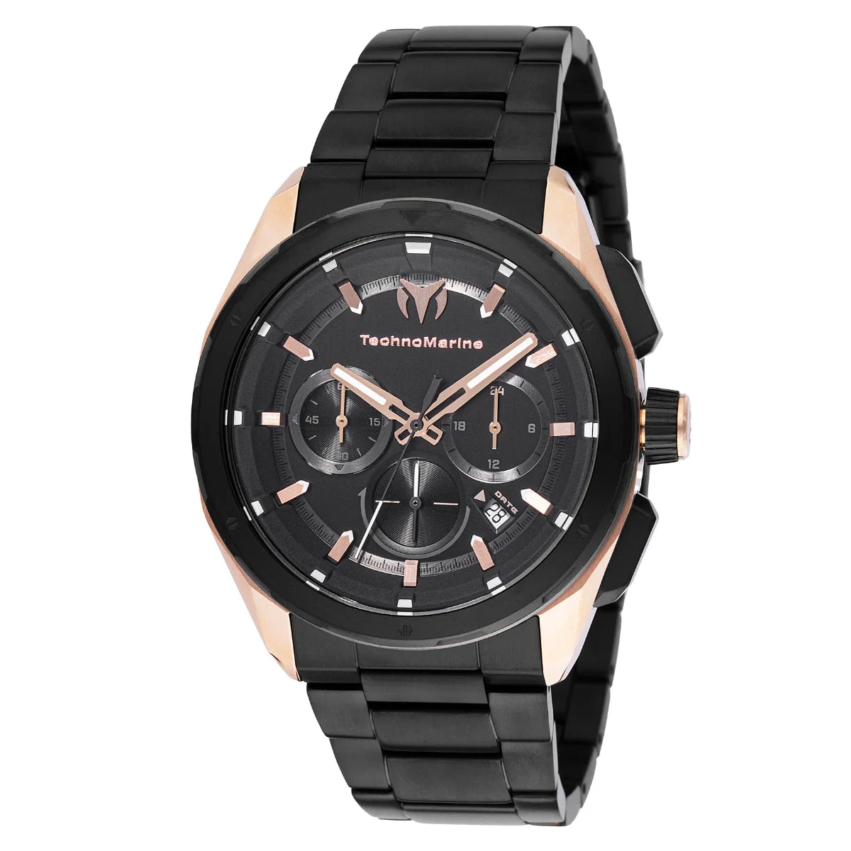 Technomarine Ocean Nomad Watch - 43mm. Black (TM-318092) 43 mm kol saati