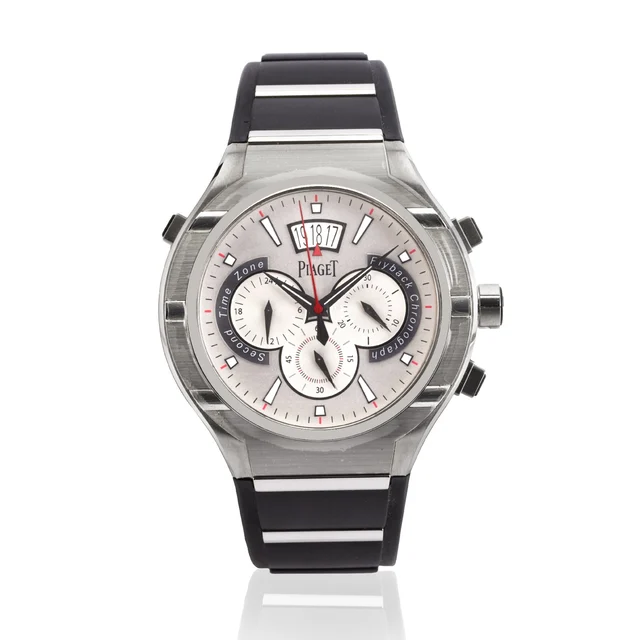 Piaget PIAGET, REF. P10534, POLO FORTY-FIVE FLYBACK, TITANIUM kol saati