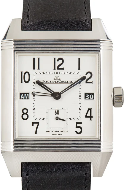 Jaeger-Lecoultre Reverso Squadra Hometime Ref Q7008420 Silver Dial kol saati